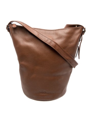 Leather Bucket Bag