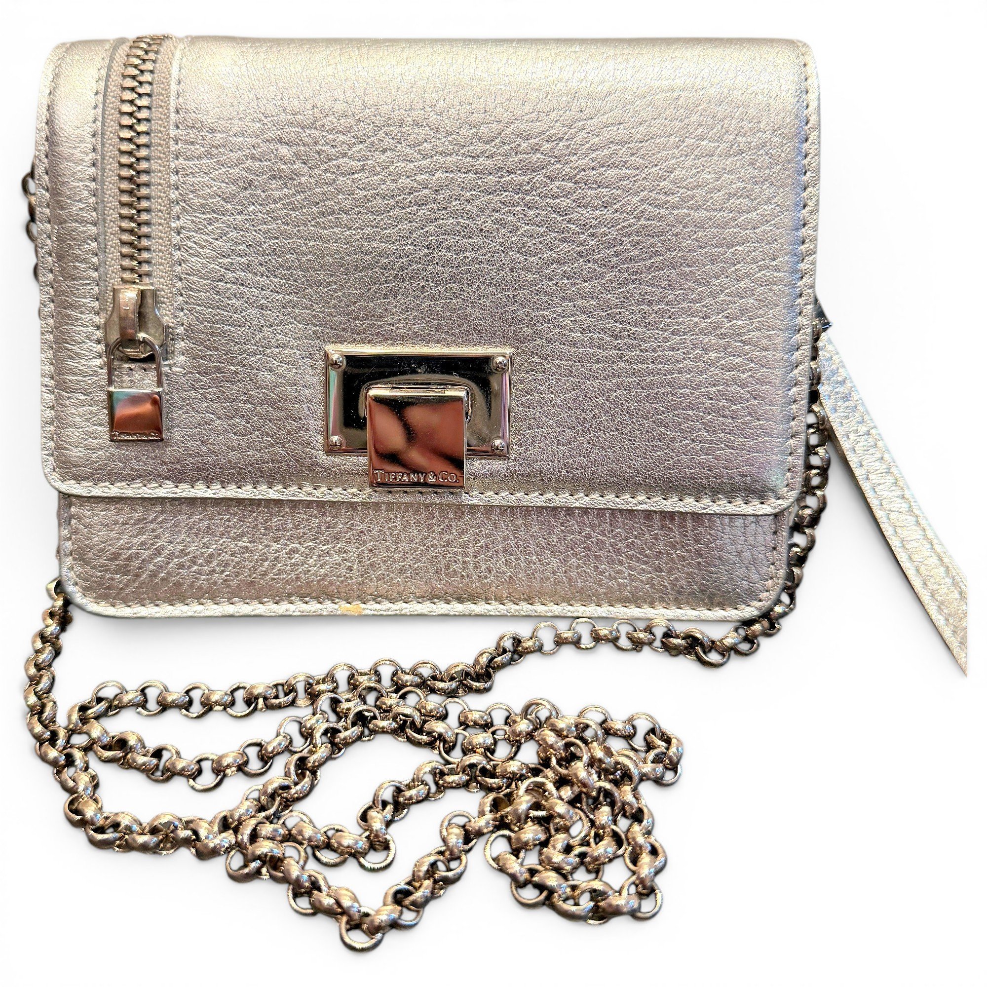 Leather crossbody bag