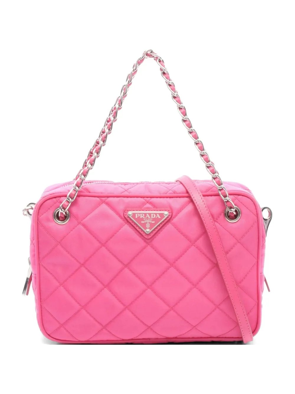 2010s quilted chain handbag