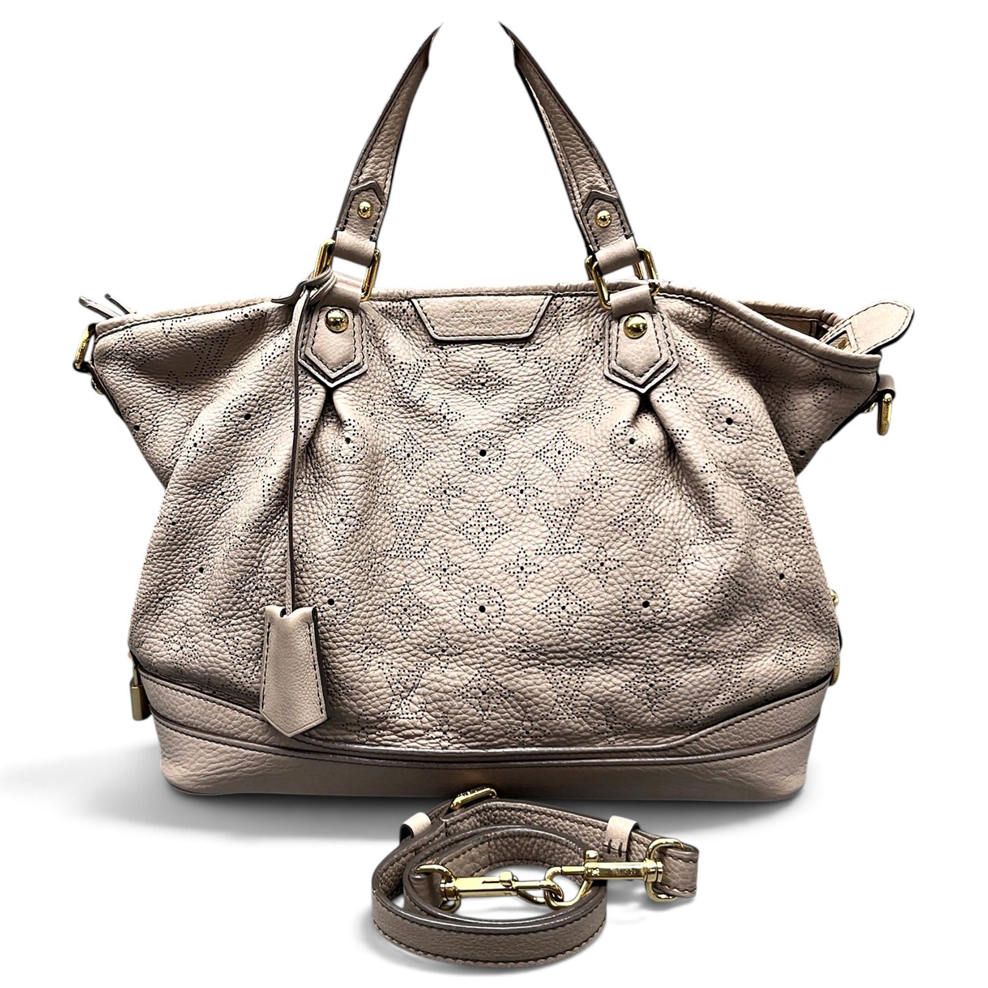 Stellar leather handbag