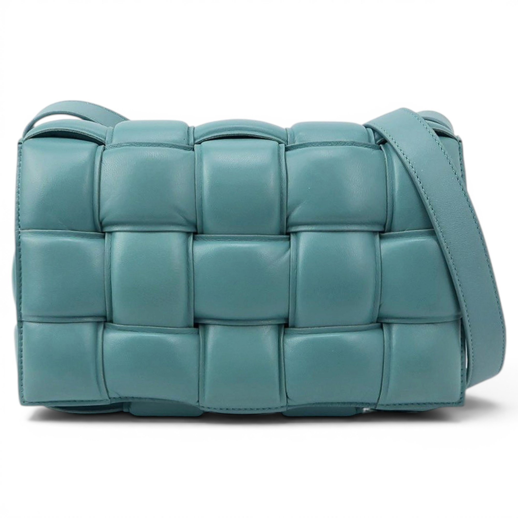 Cassette leather crossbody bag
