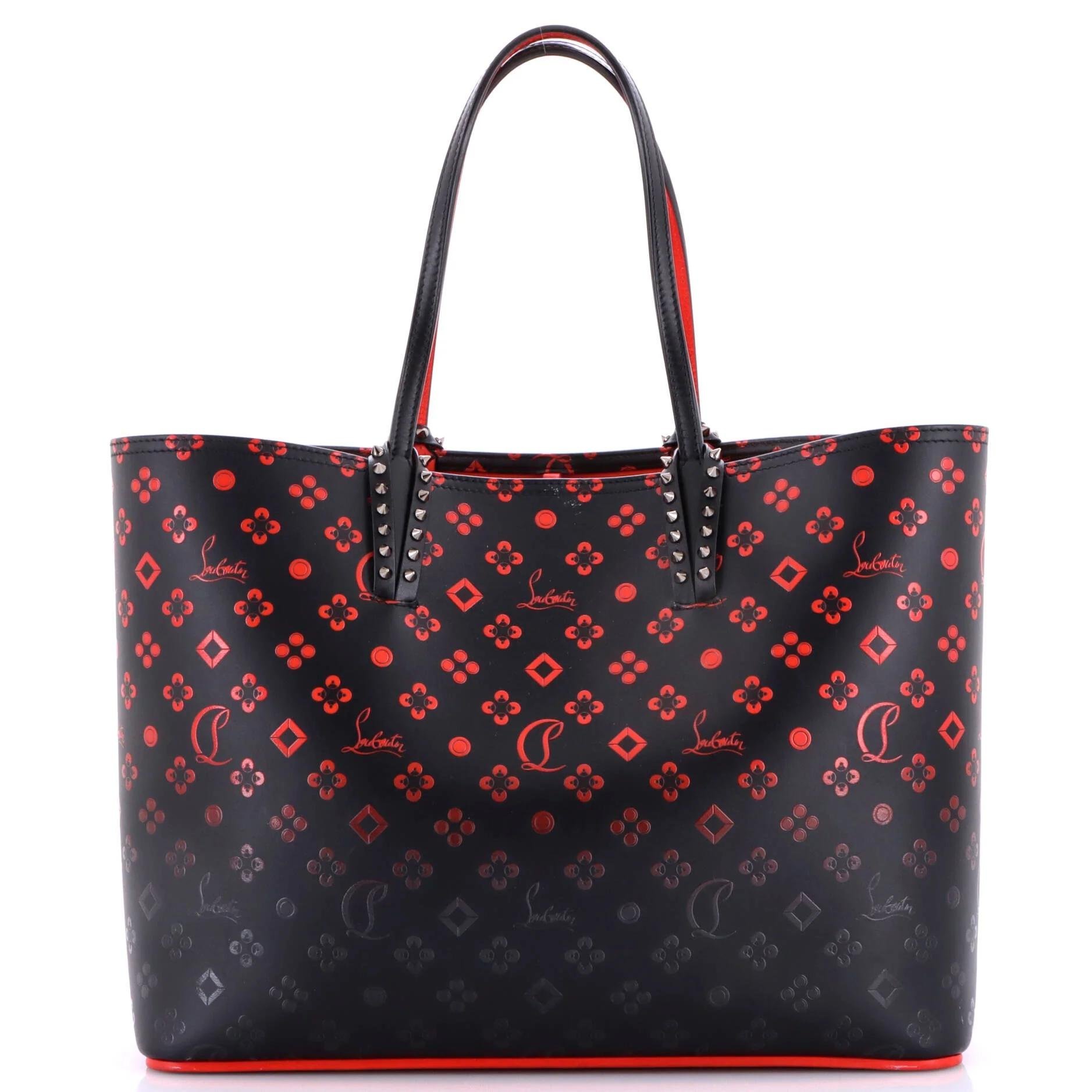 Leather tote