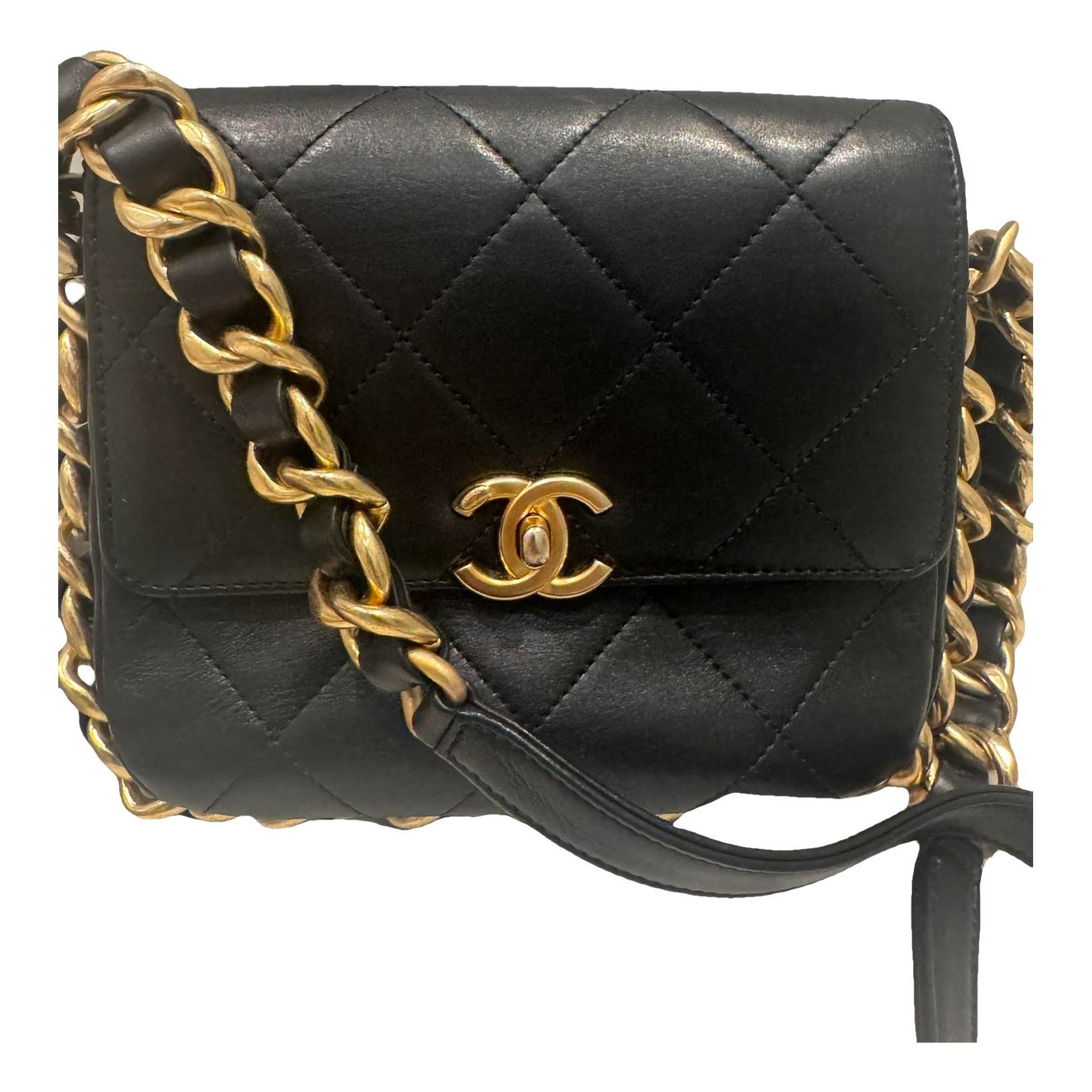 Leather handbag