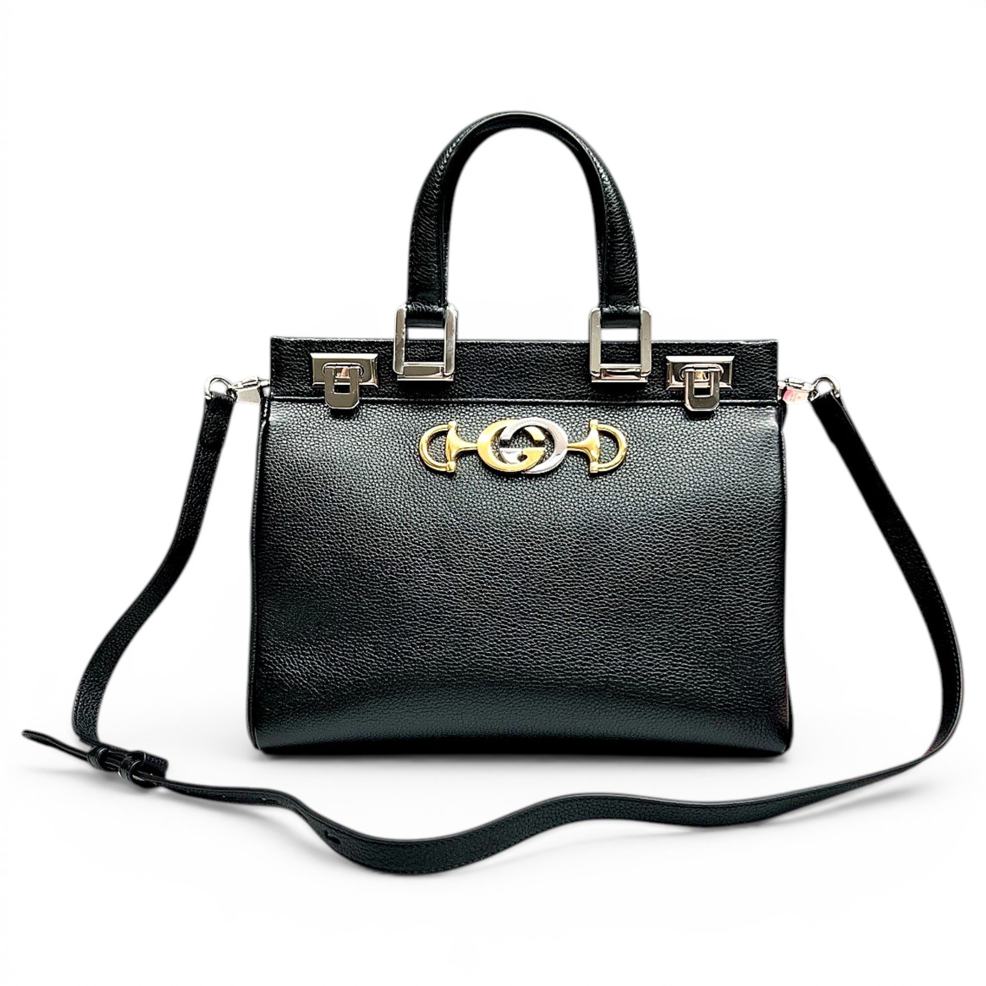 Leather handbag