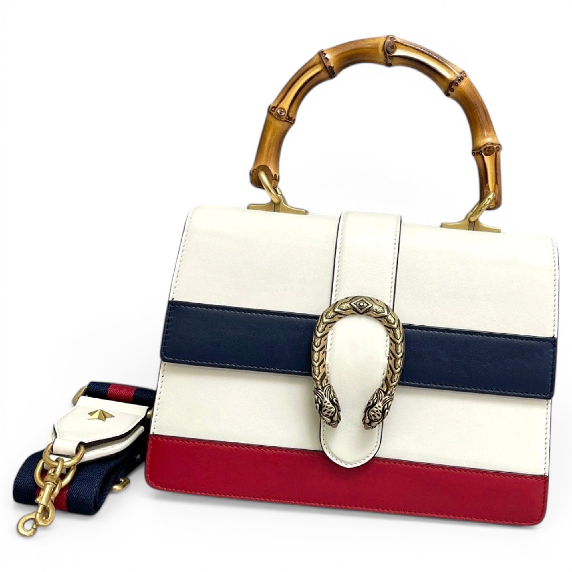 Dionysus Bamboo leather handbag