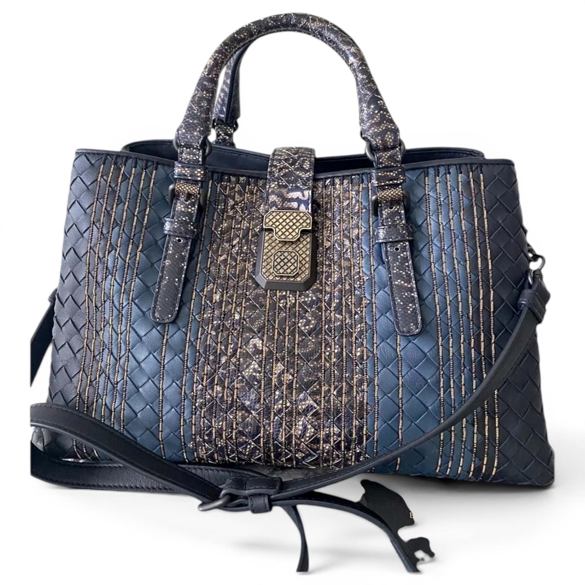 Roma leather handbag