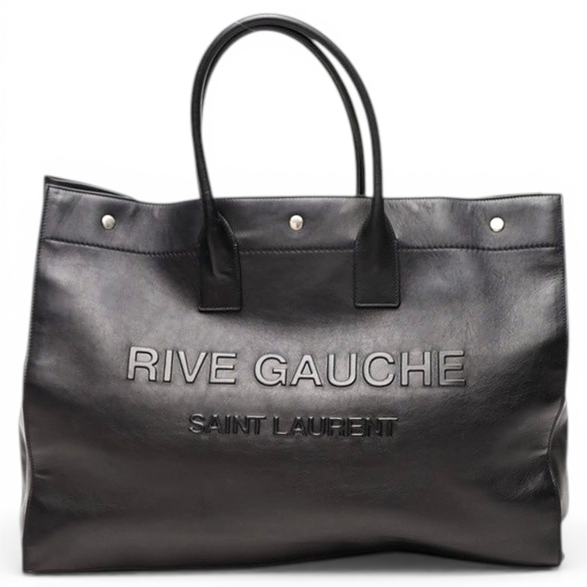 Rive Gauche leather tote