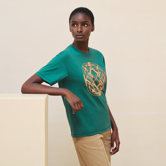 Vert Acanthe "Mors a Jouets" T-shirt