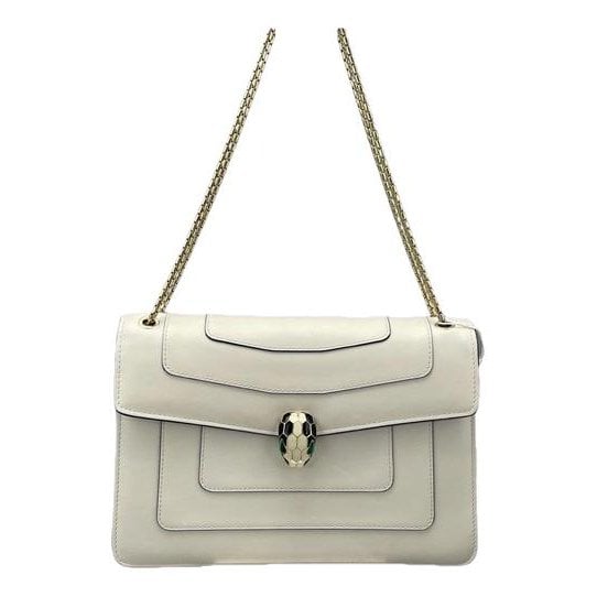 Serpenti leather handbag