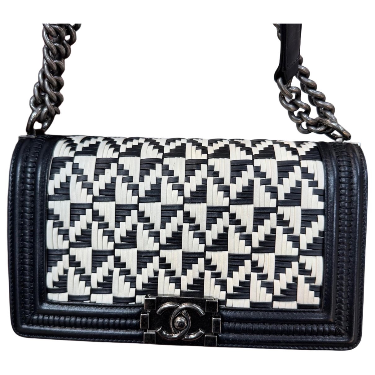 Boy leather crossbody bag