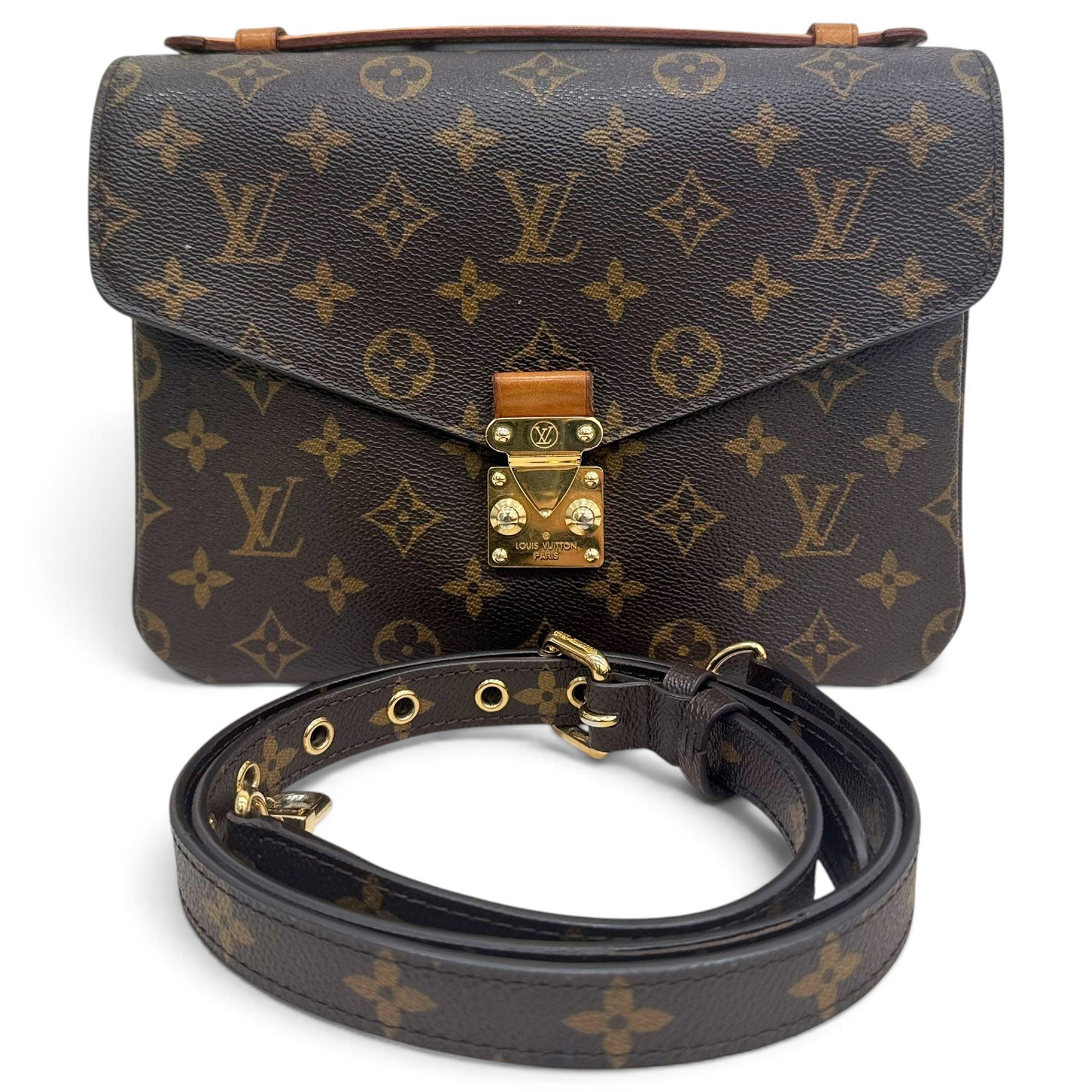 Metis leather crossbody bag