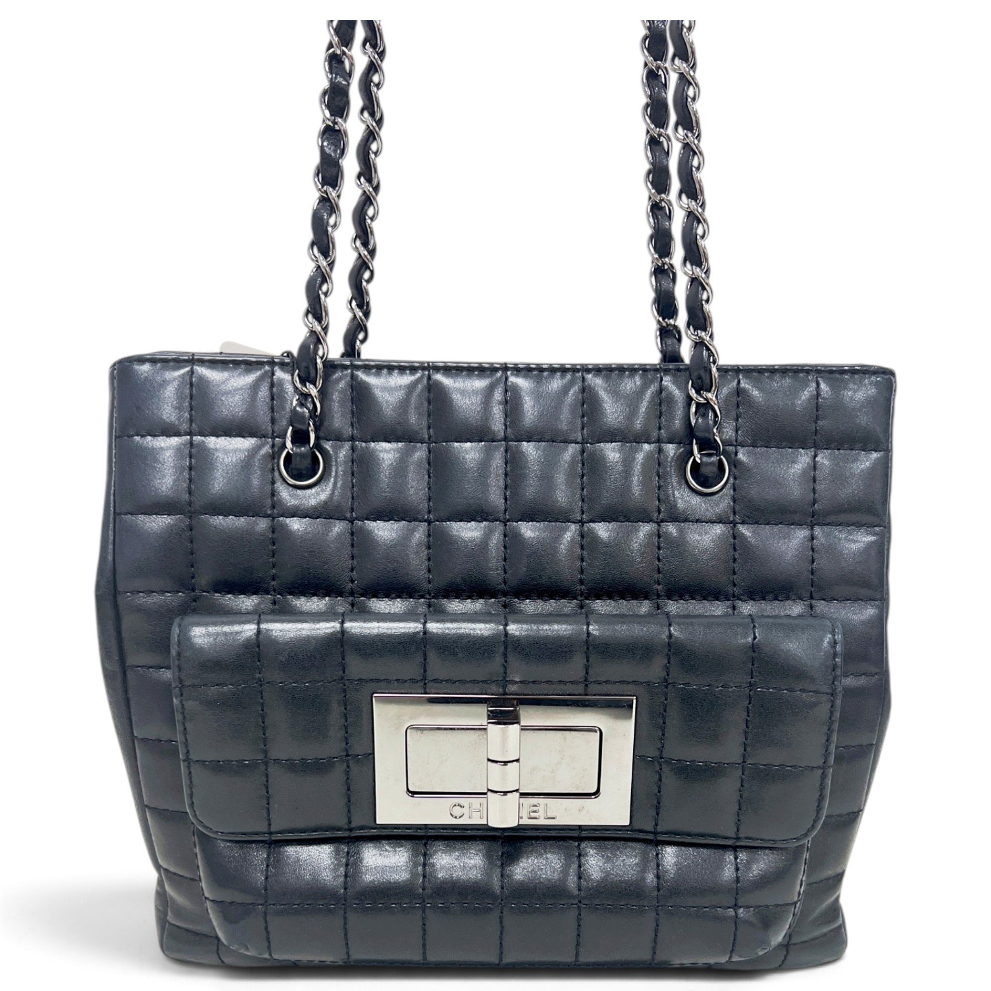 2.55 leather tote