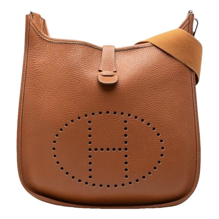 Evelyne leather handbag