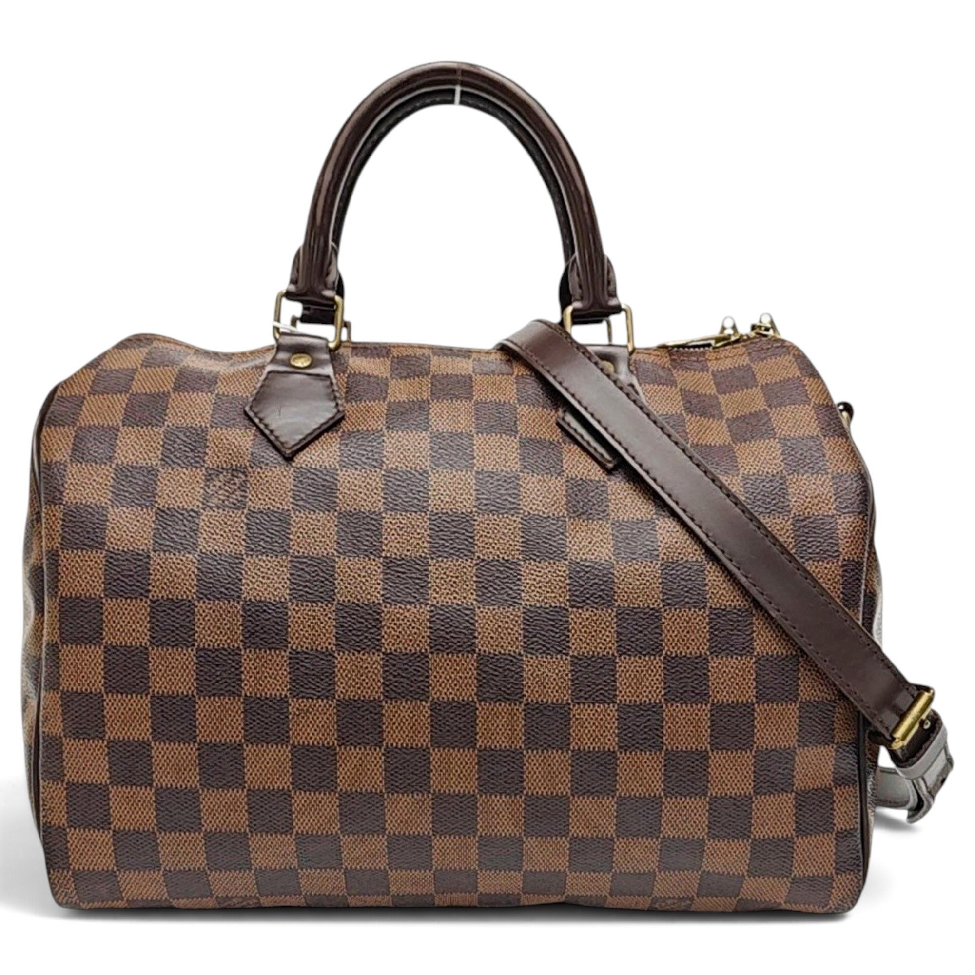 Nano Speedy / Mini HL leather handbag