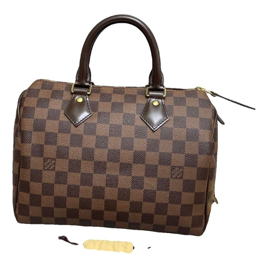Speedy leather handbag