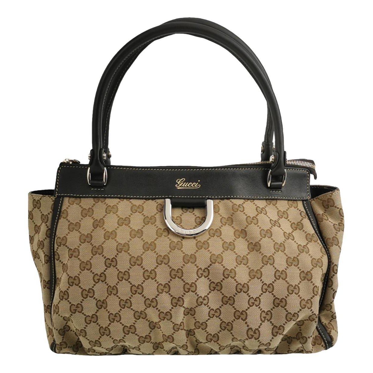 D-Ring leather handbag