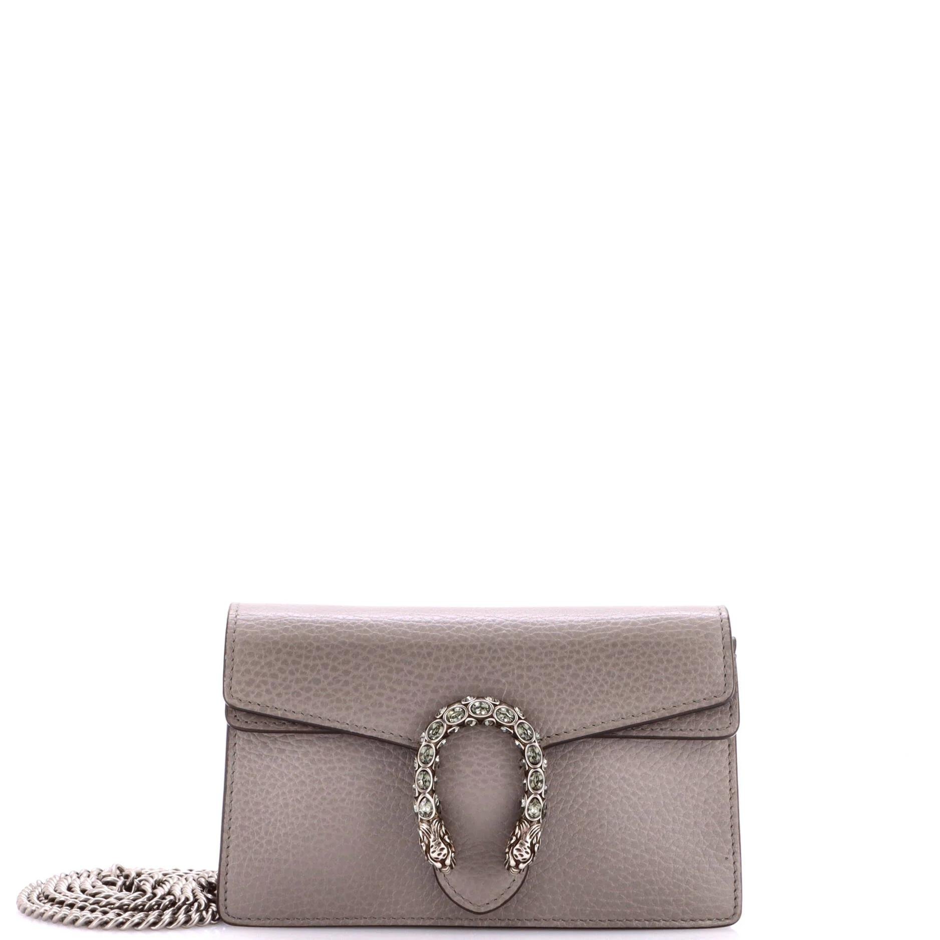 Dionysus leather clutch bag