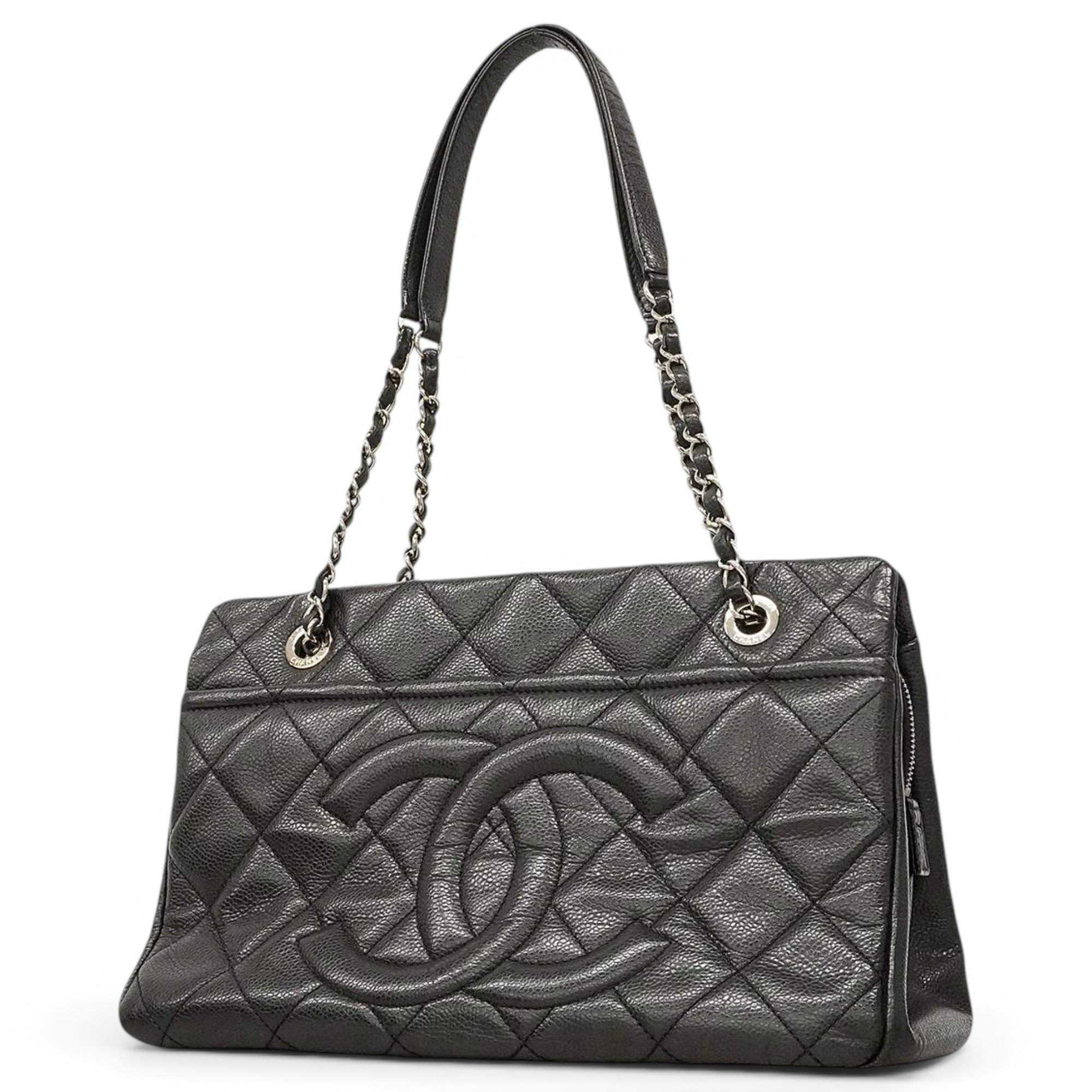 Leather tote