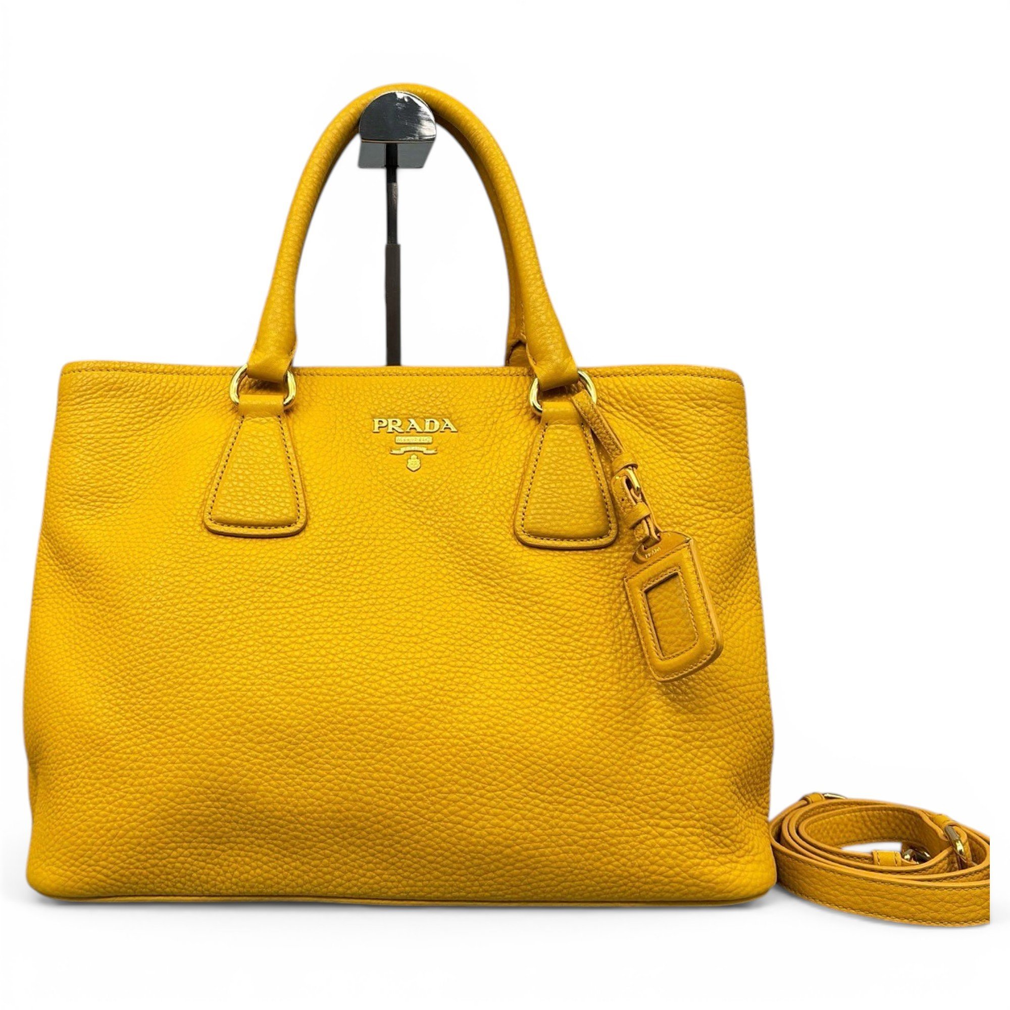 Leather tote