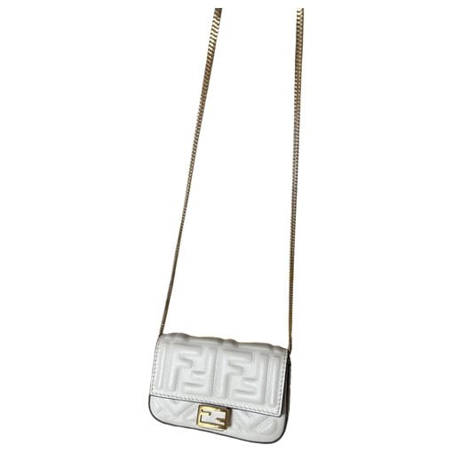 Baguette Chain leather mini bag