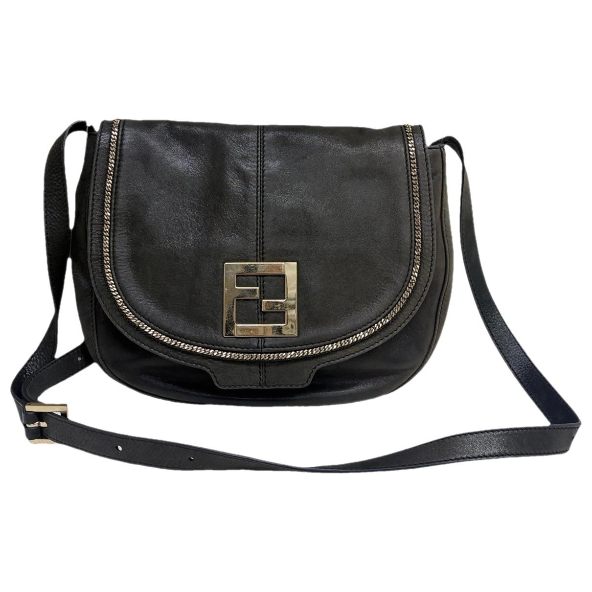 Leather crossbody bag