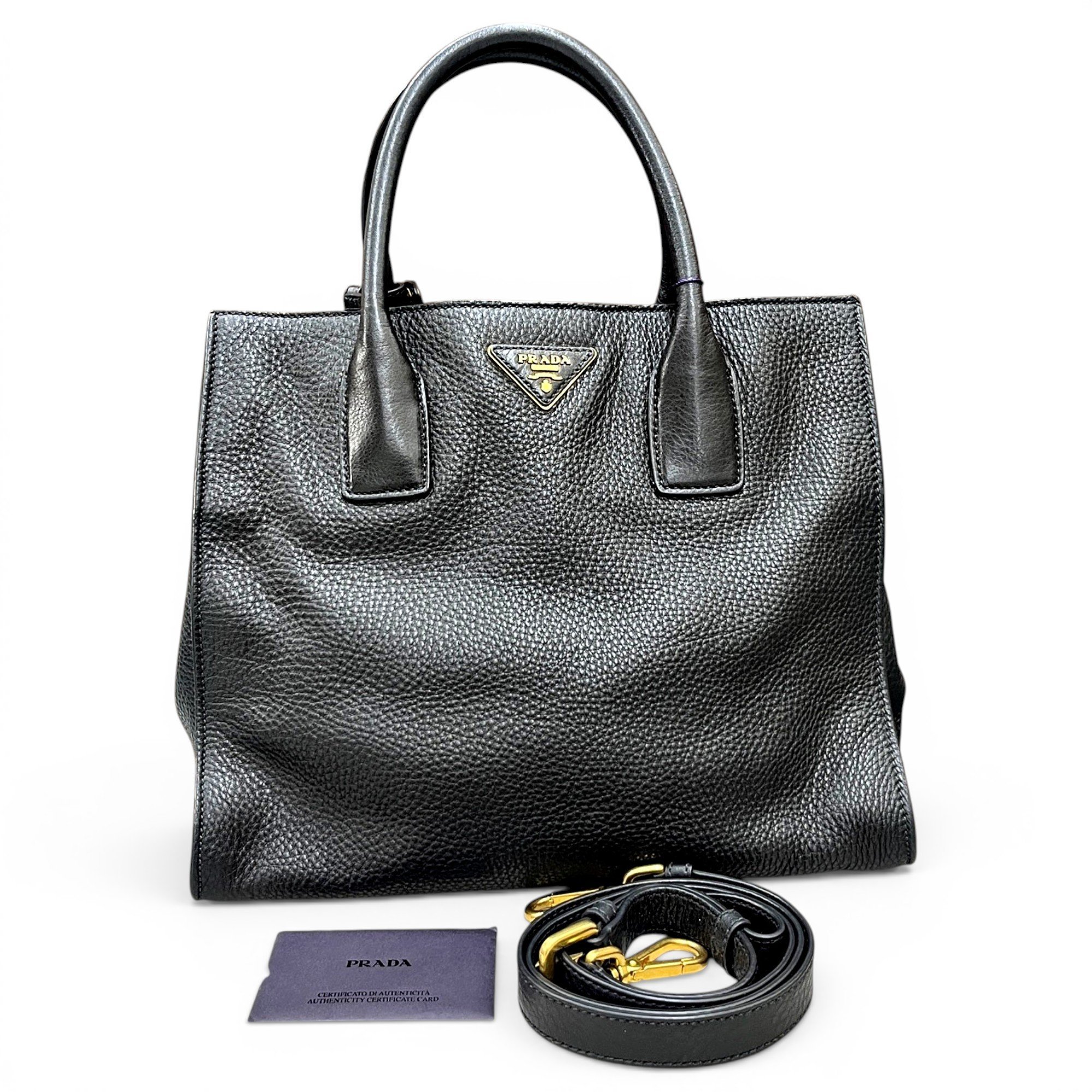 Leather handbag