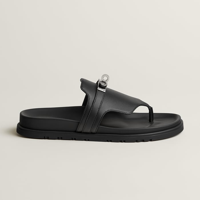 Noir Empire Sandal