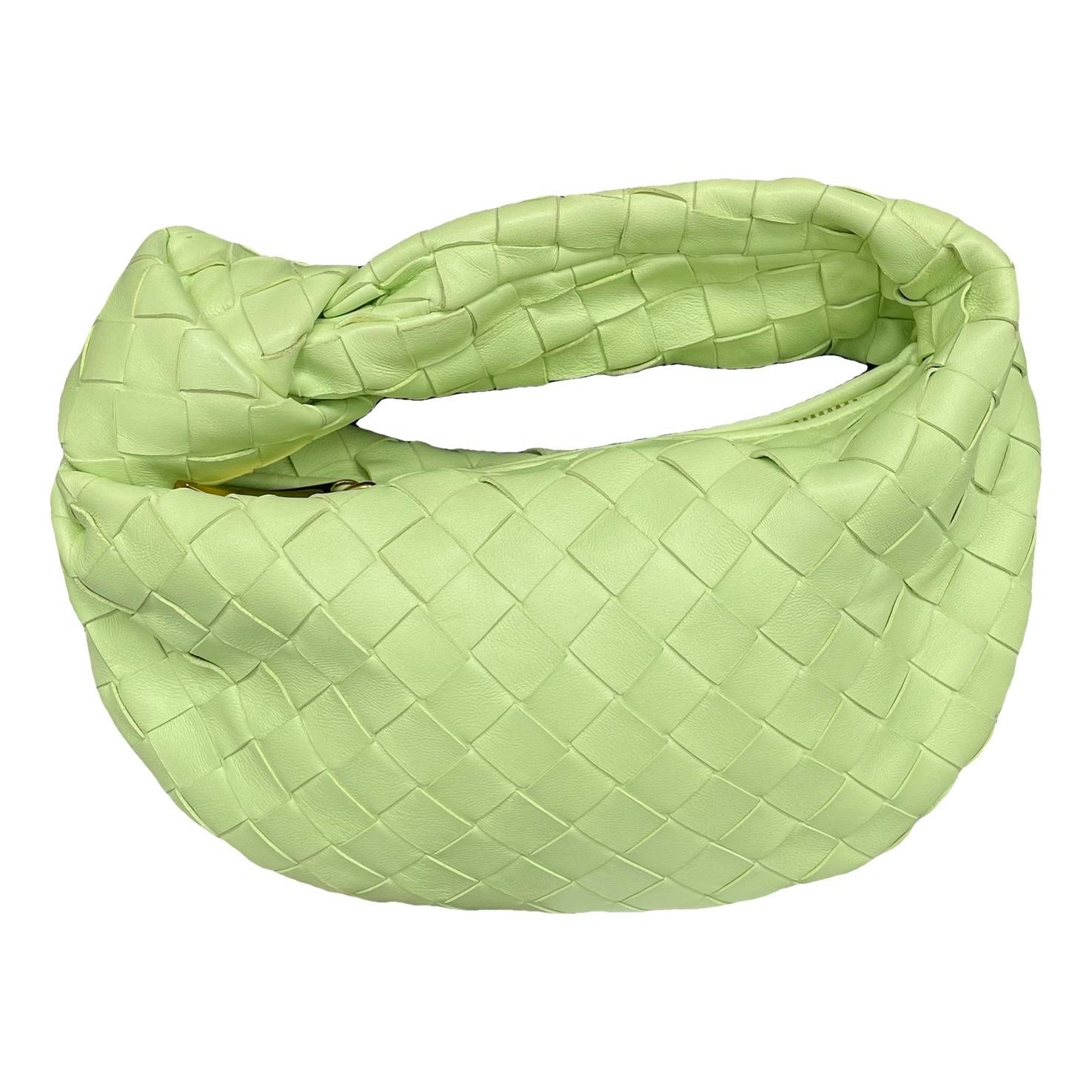 Pouch leather handbag
