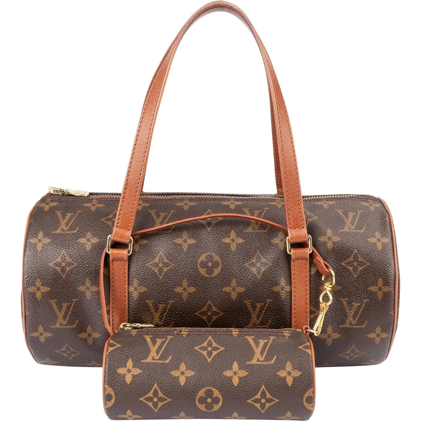 Papillon leather handbag