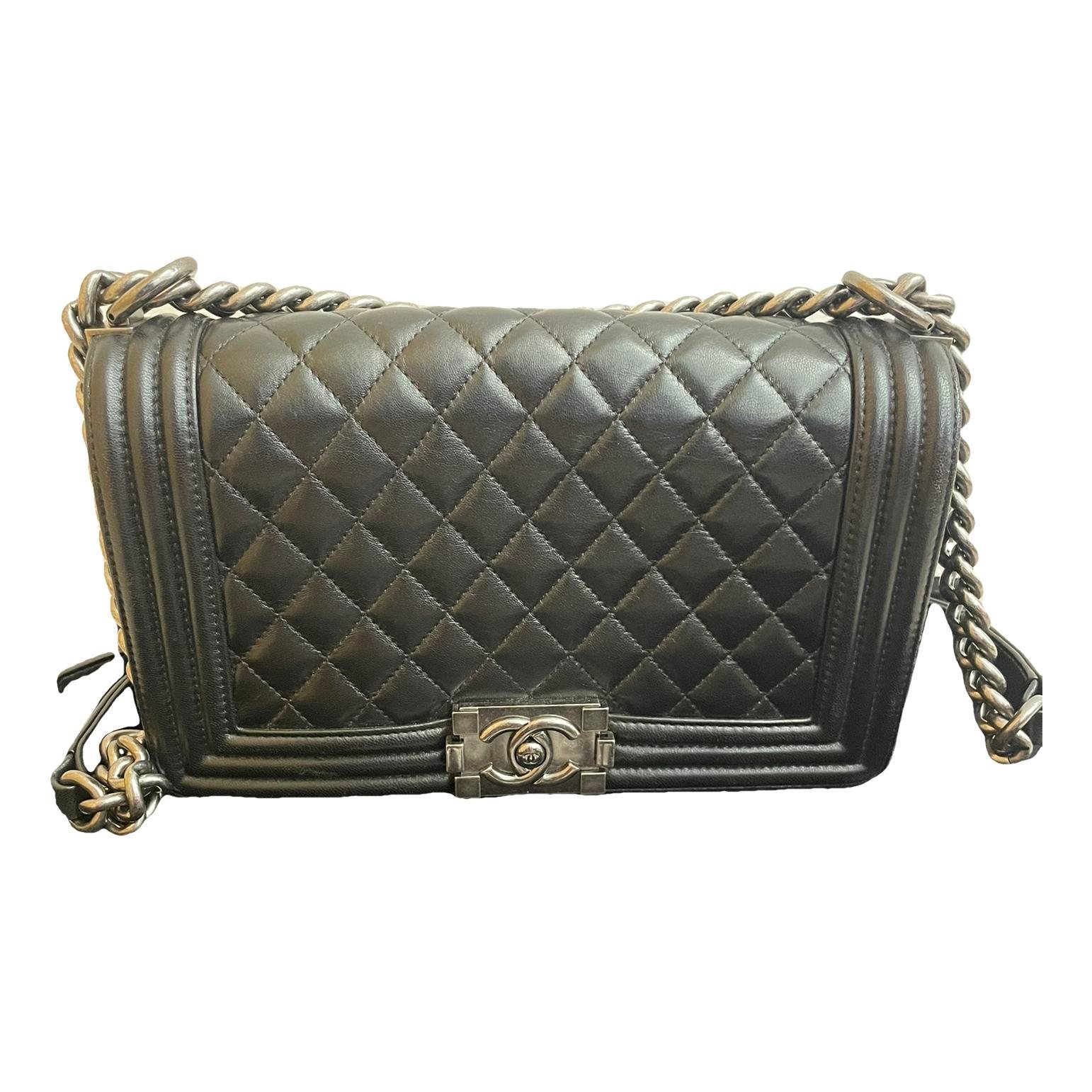 Boy leather crossbody bag