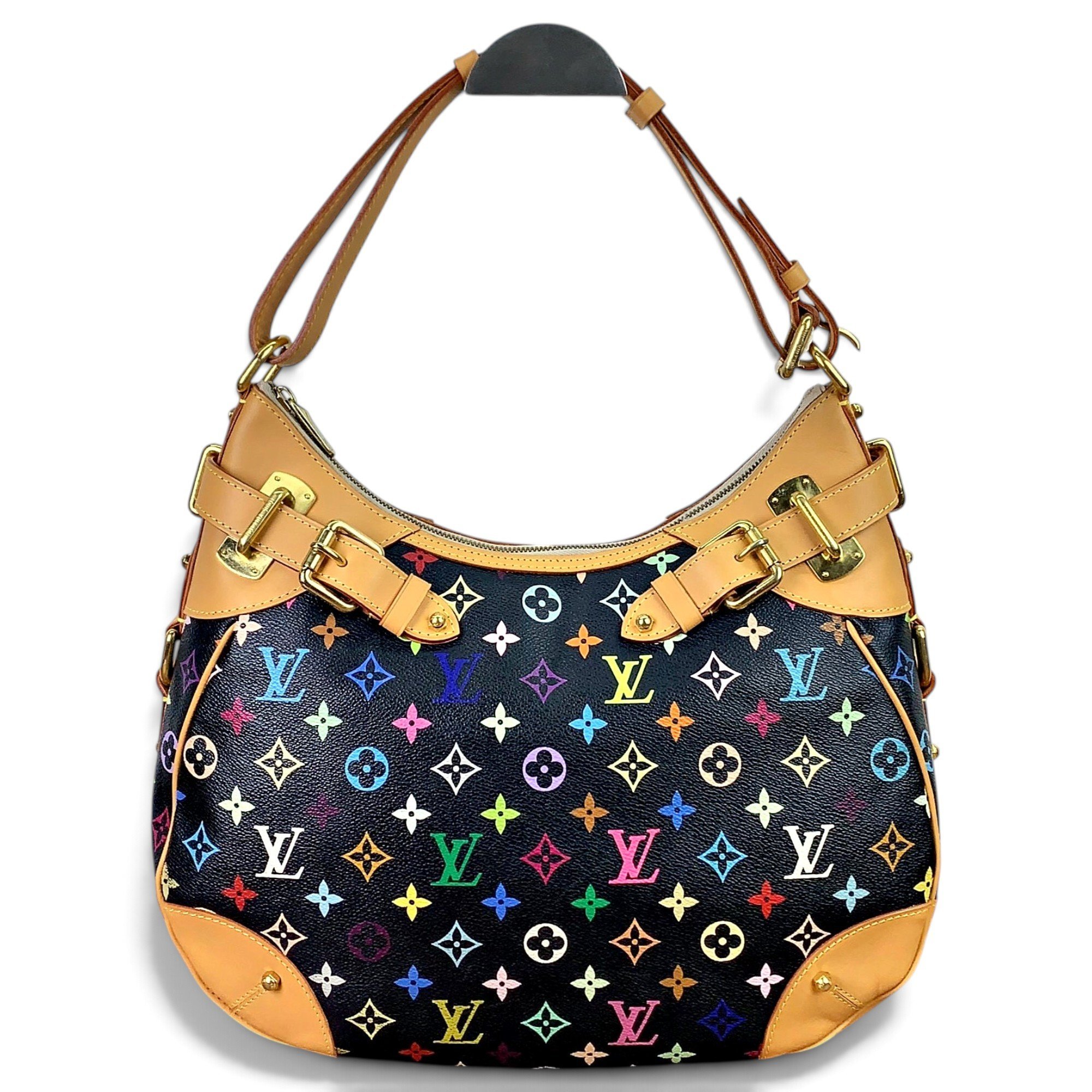 Greta leather handbag