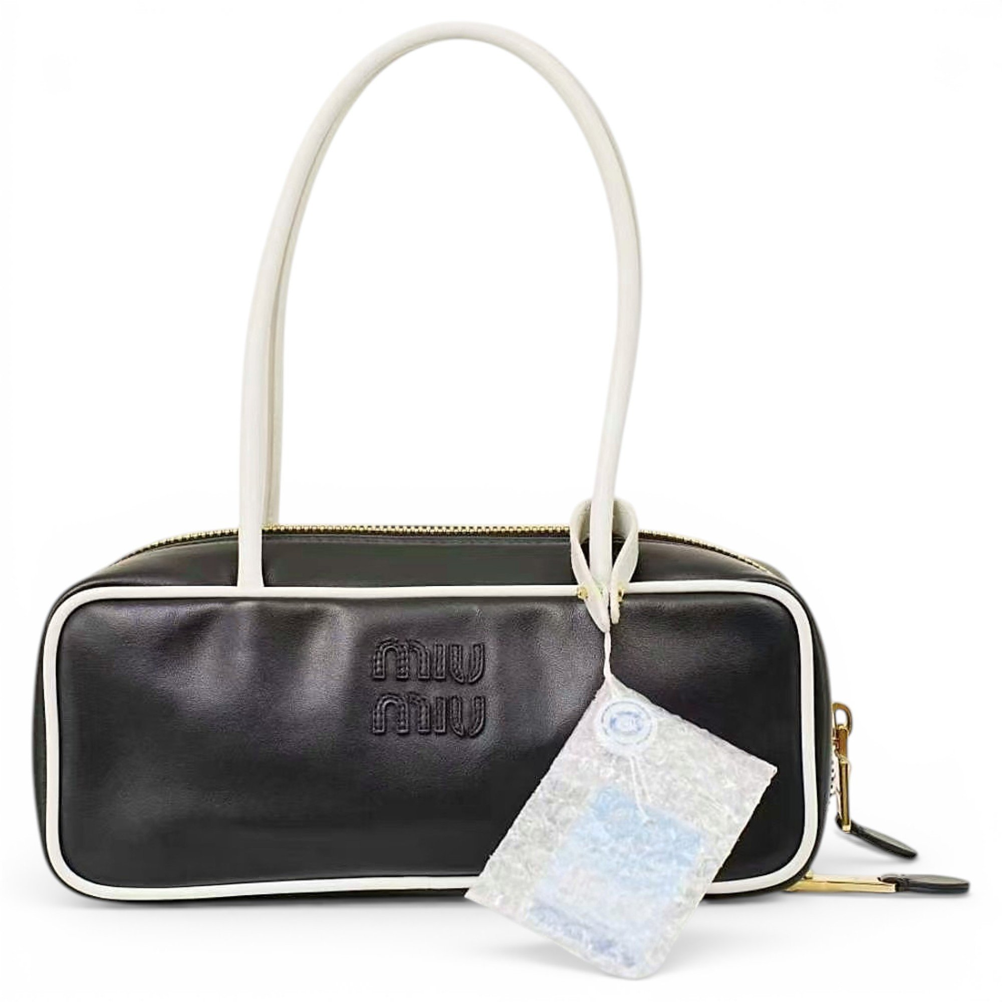 Beau leather handbag