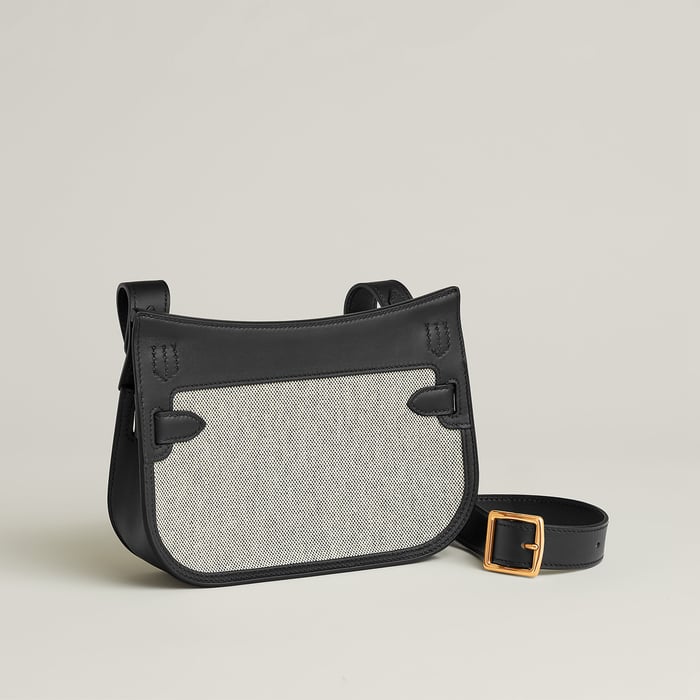 Jypsiere Mini Toile & Cuir Bag