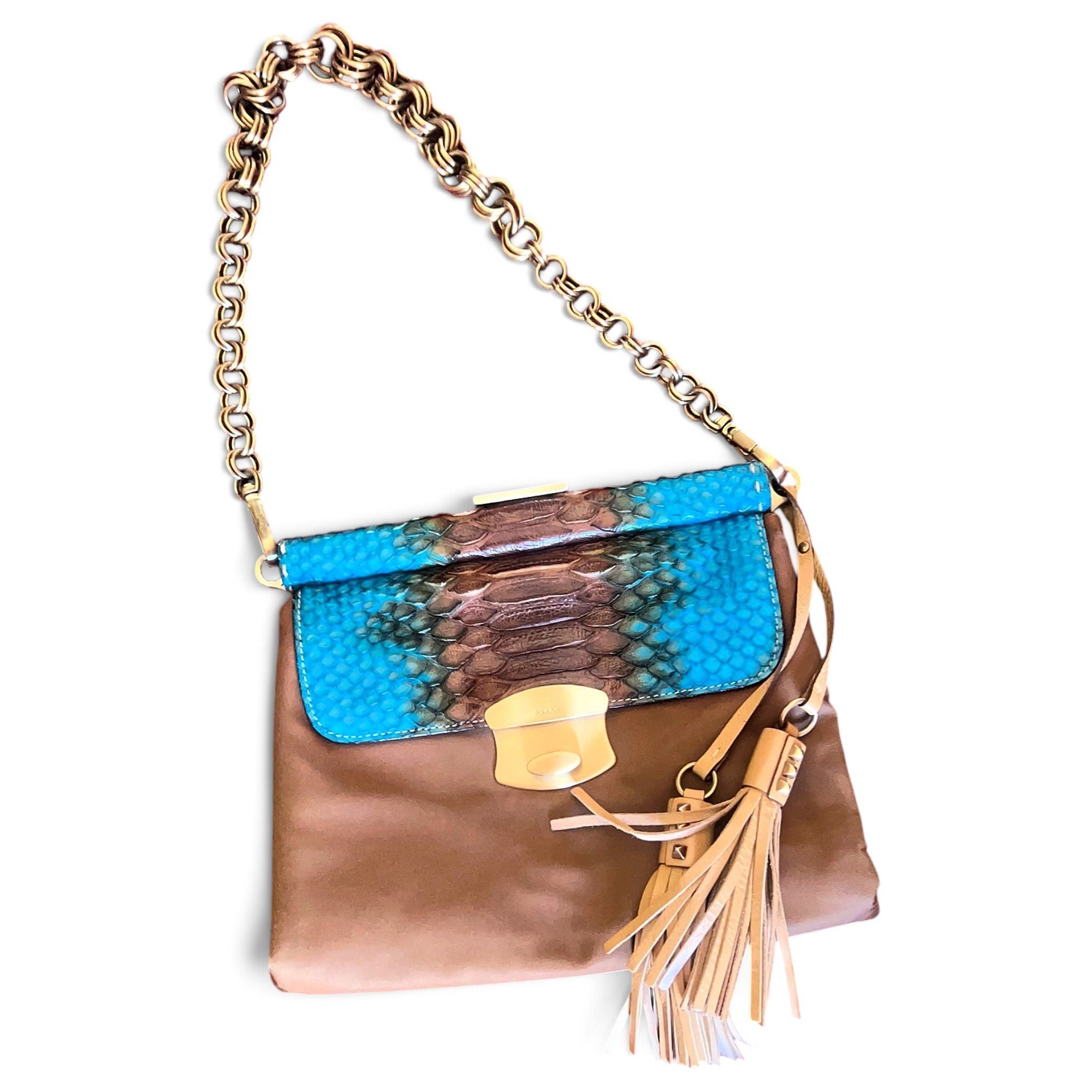 Leather handbag