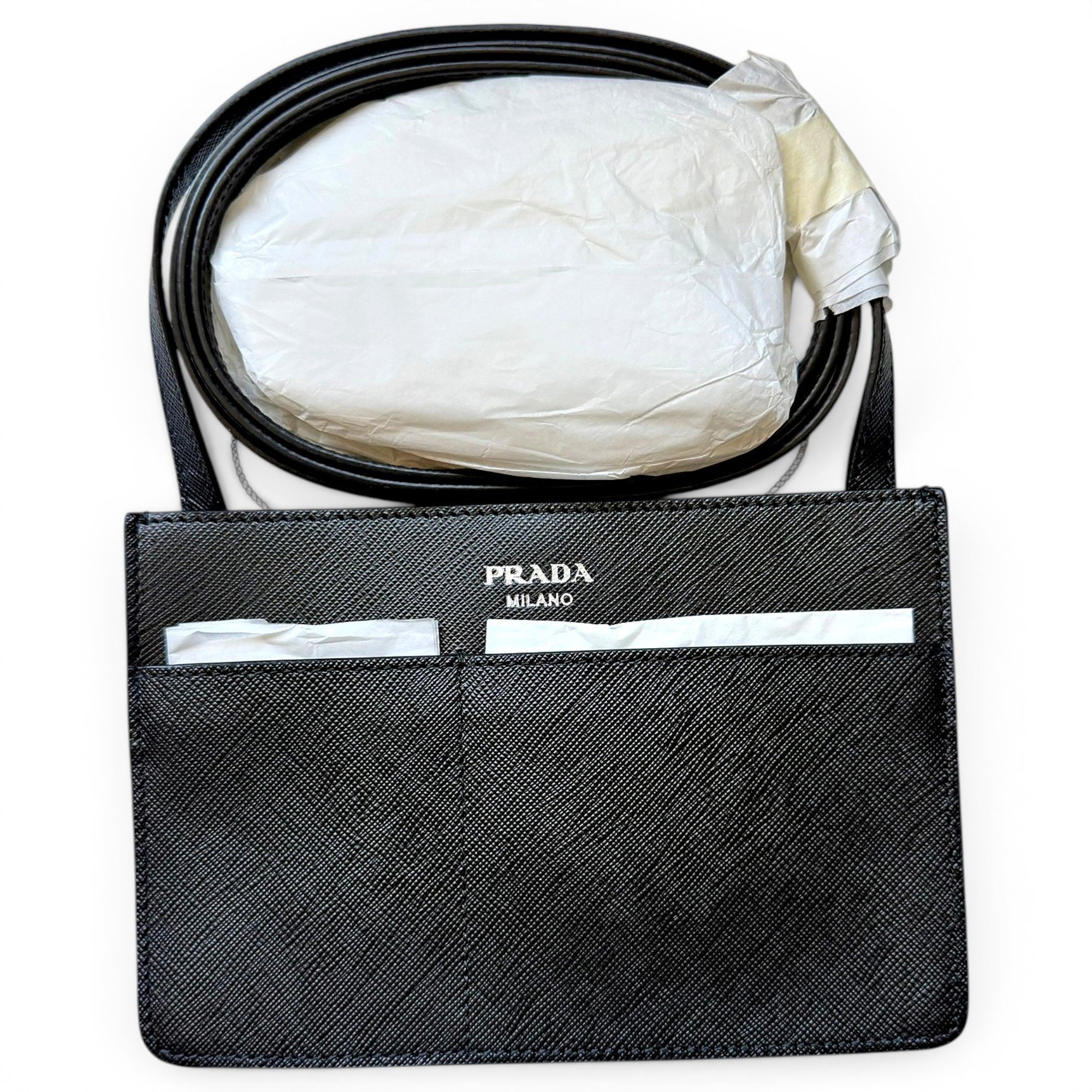 Leather crossbody bag
