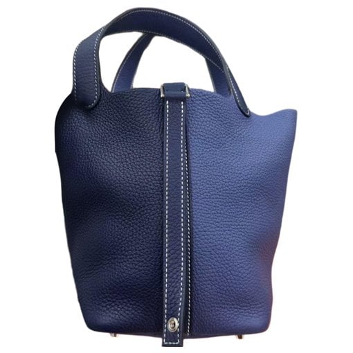 Picotin leather handbag