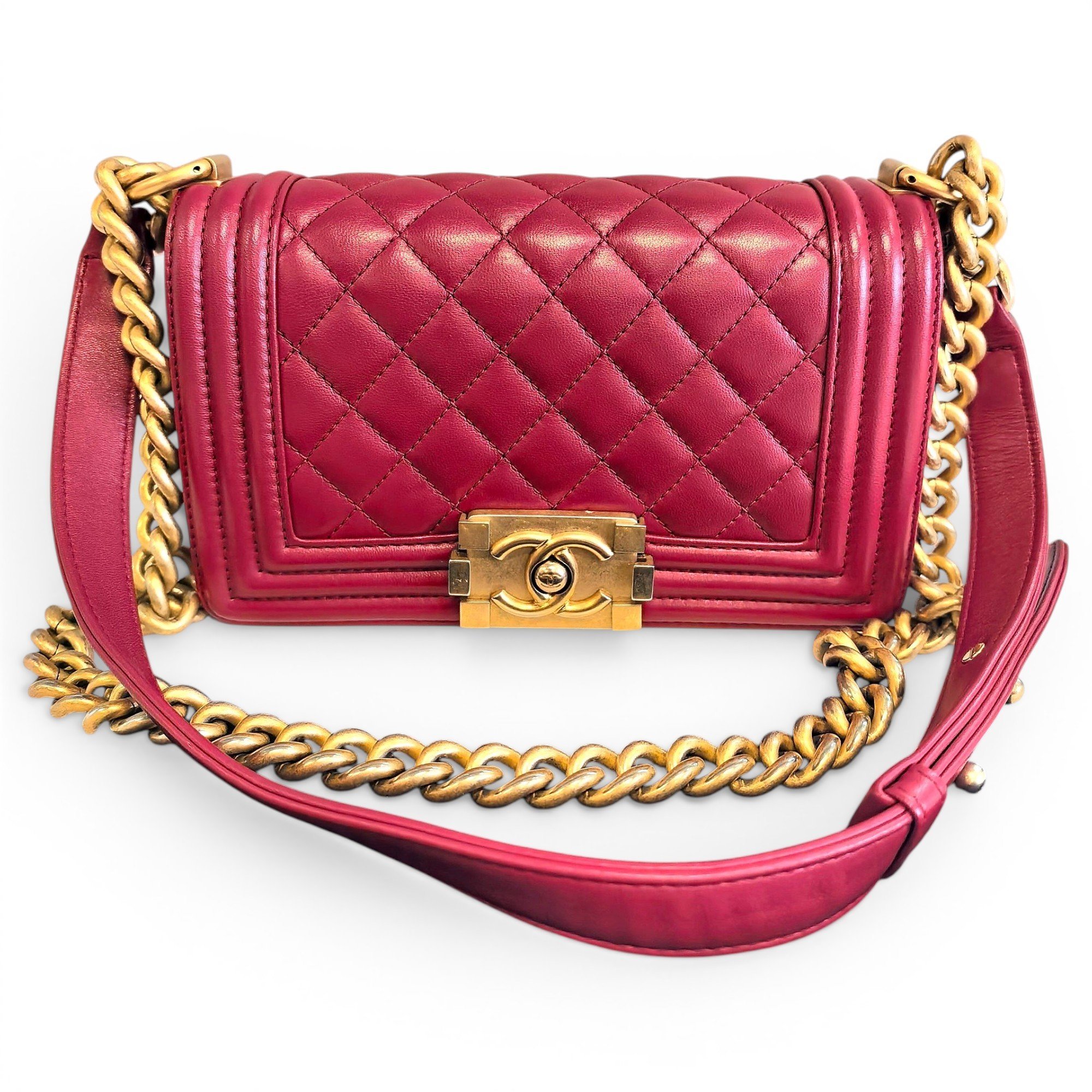 Boy leather handbag