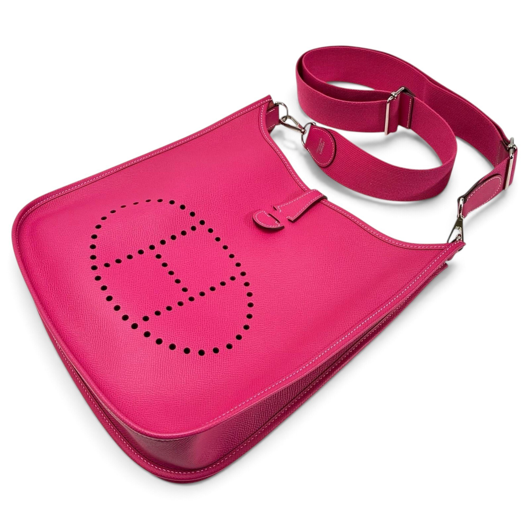 Evelyne leather handbag