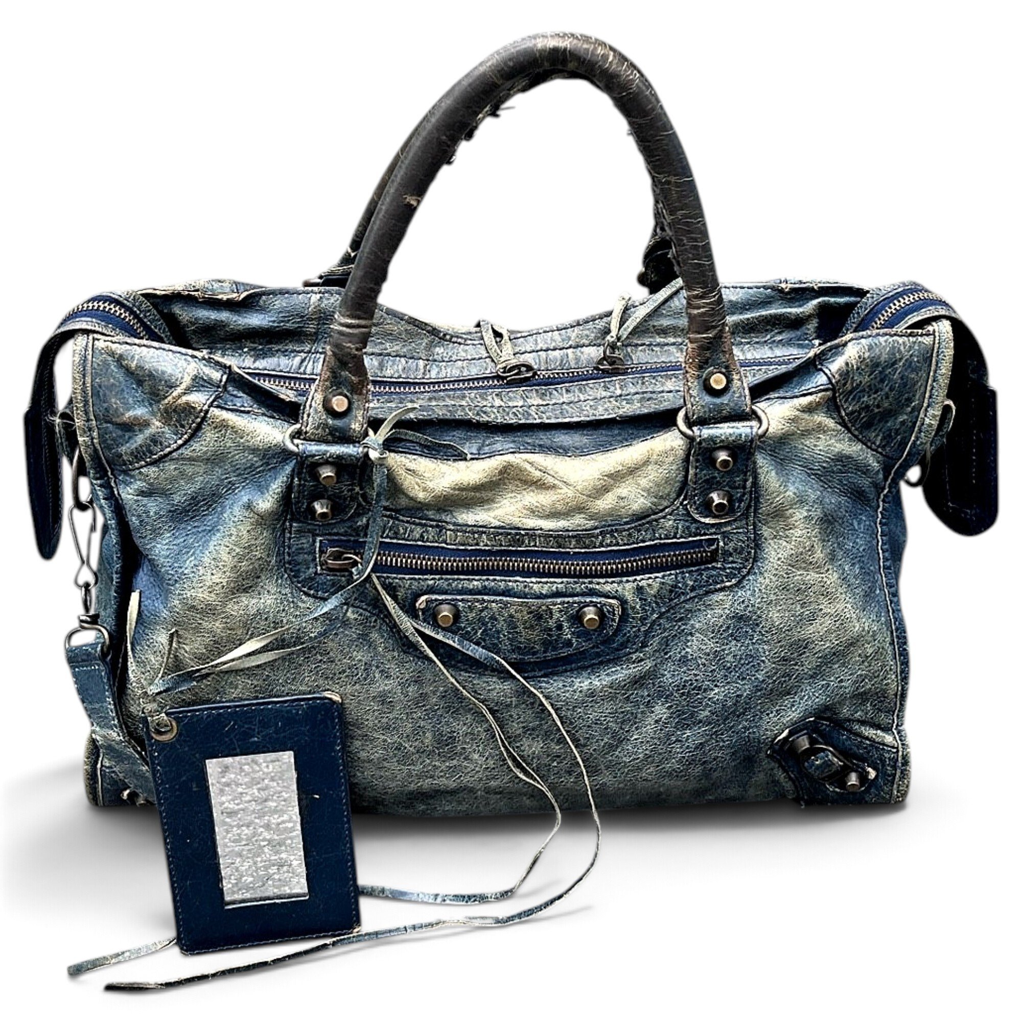 Balenciaga City leather handbag