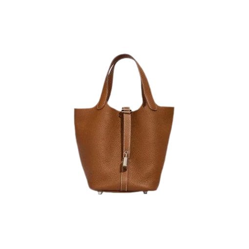 Picotin leather handbag