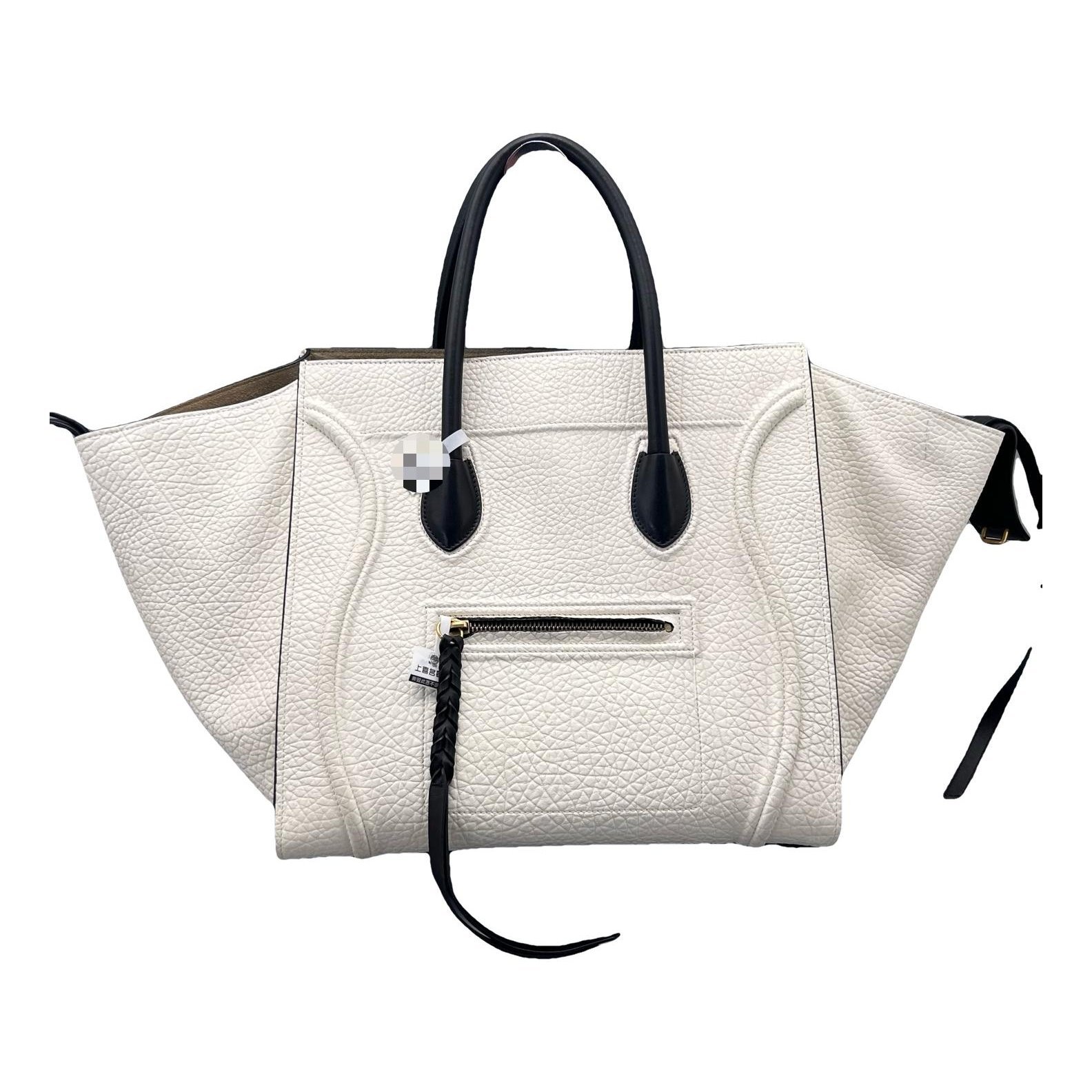 Luggage leather handbag