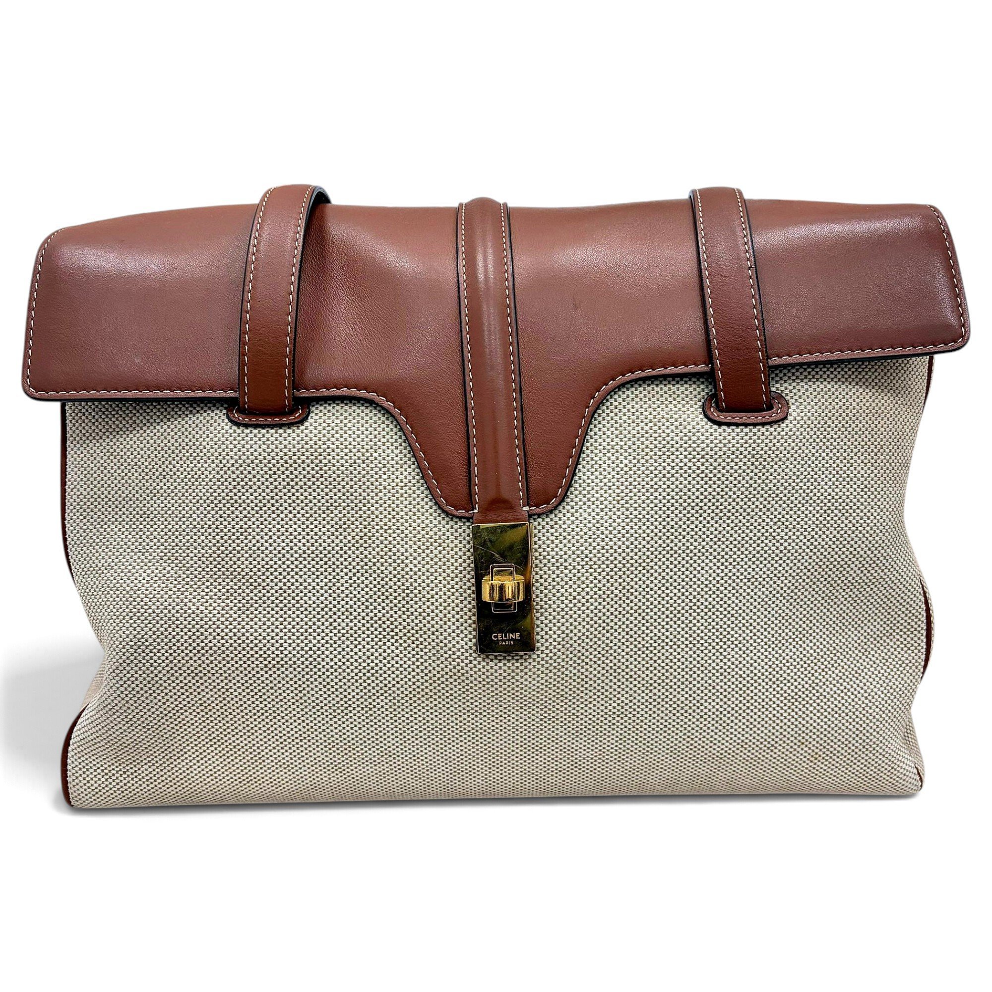 Sac 16 leather handbag
