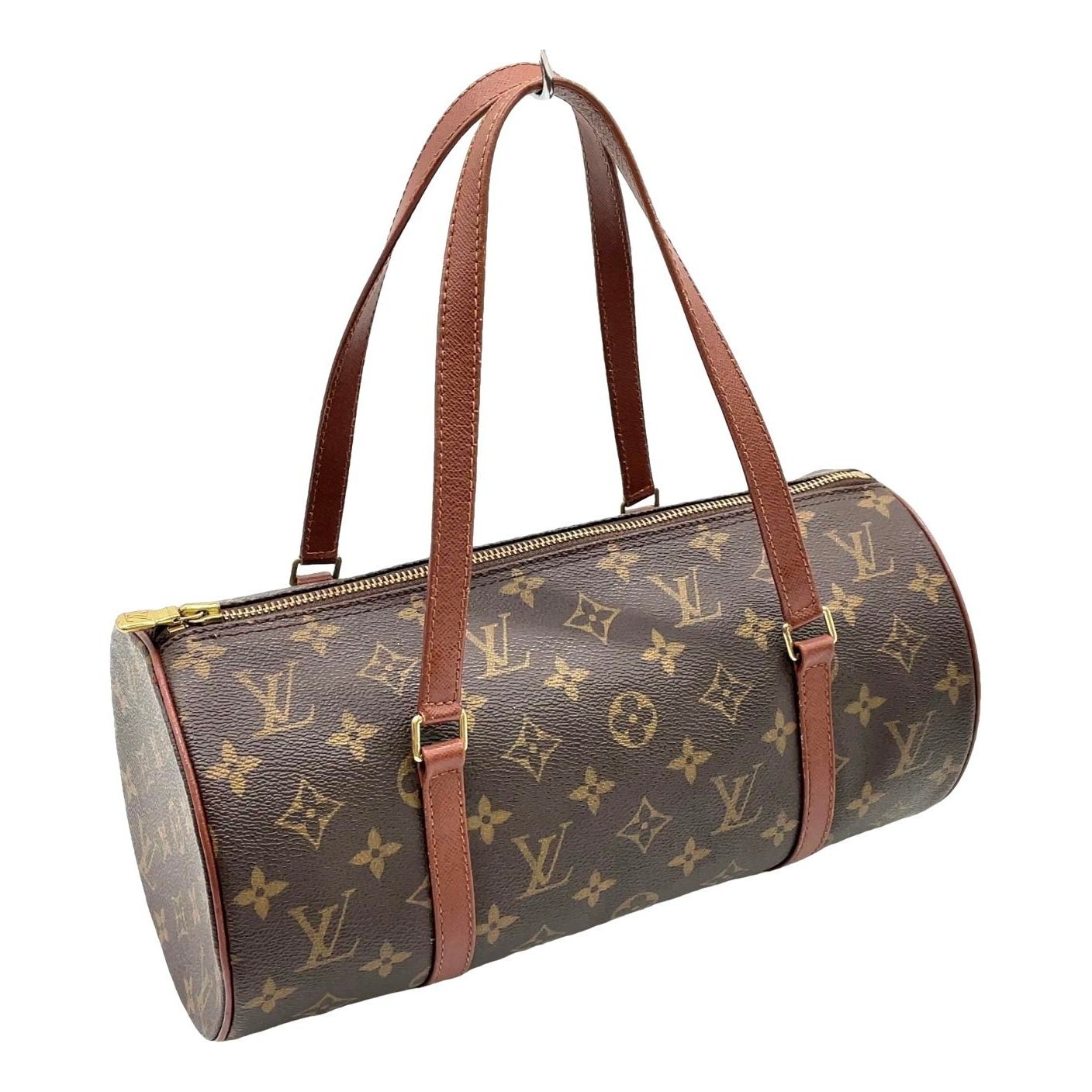 Papillon leather handbag