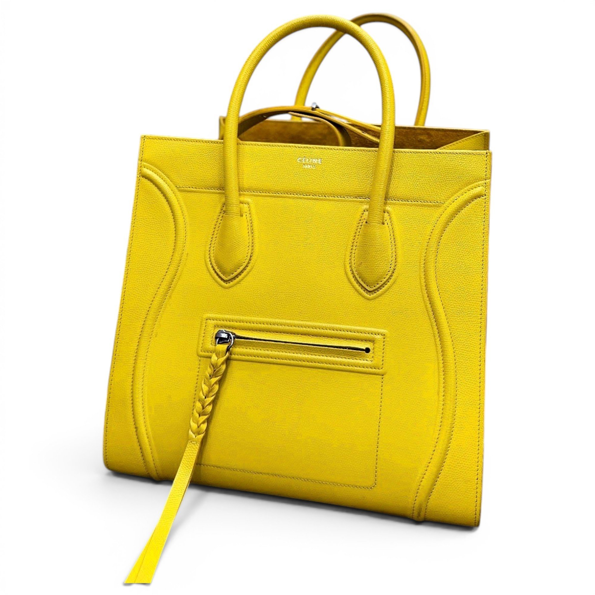Luggage leather handbag