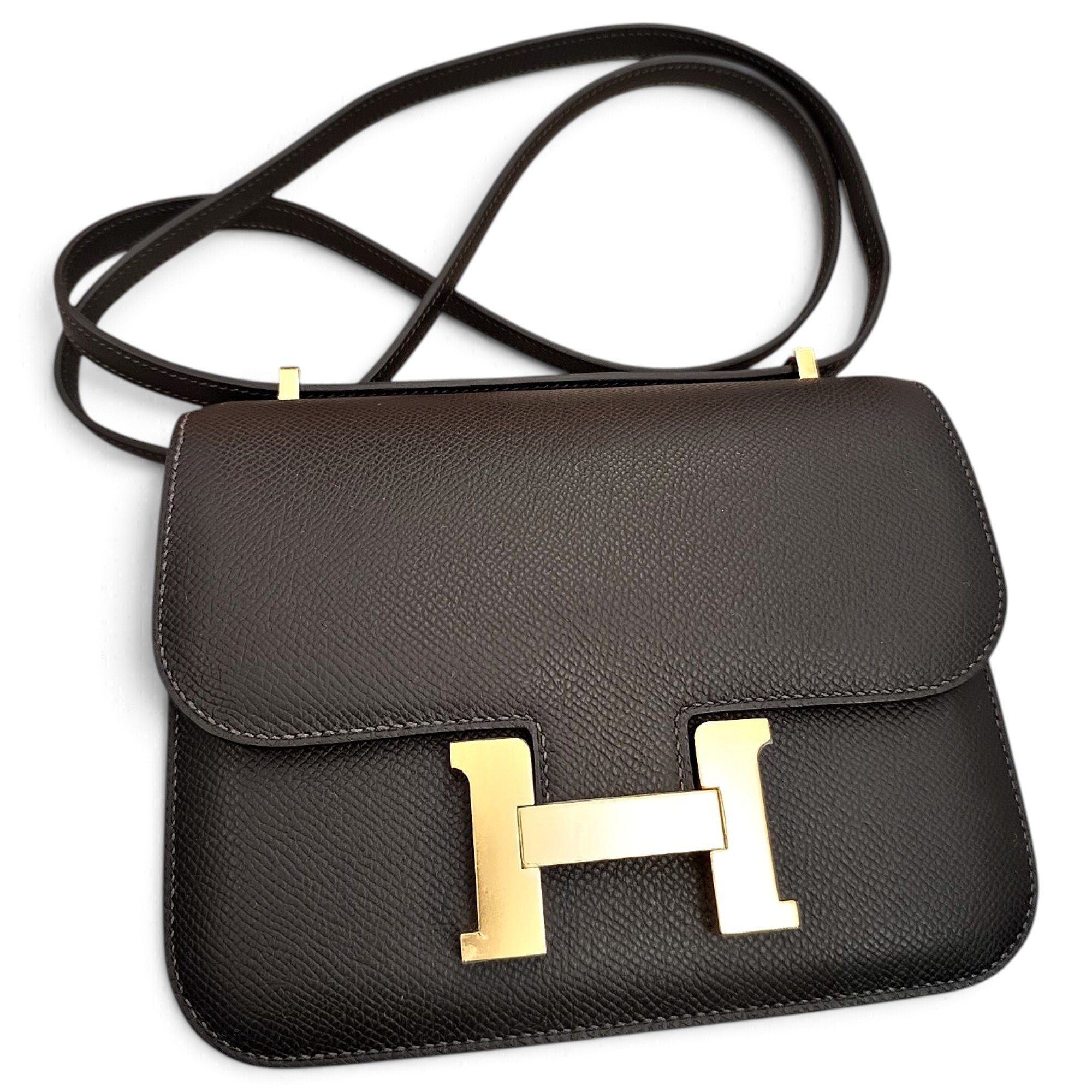 Constance leather crossbody bag