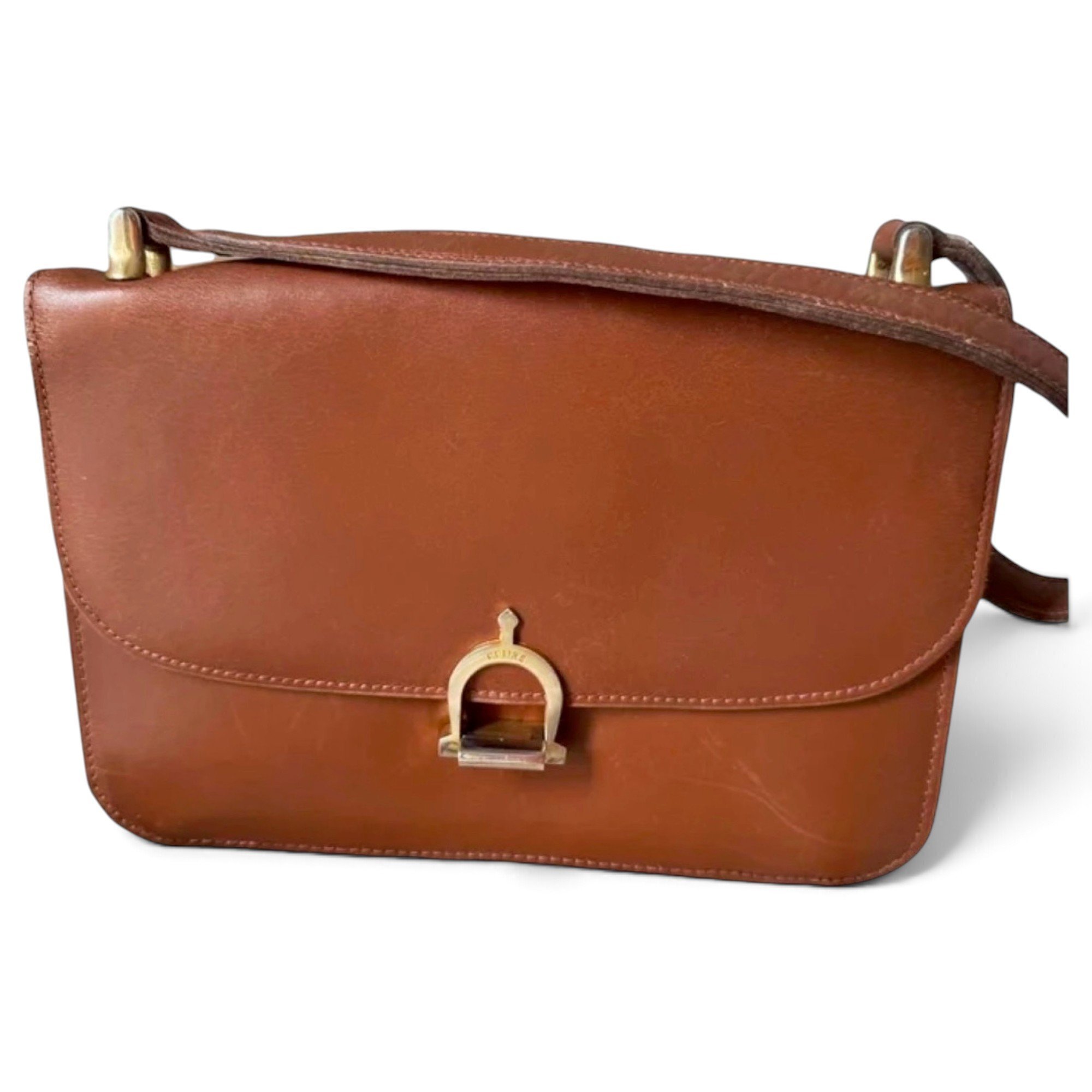 Crécy Vintage leather handbag