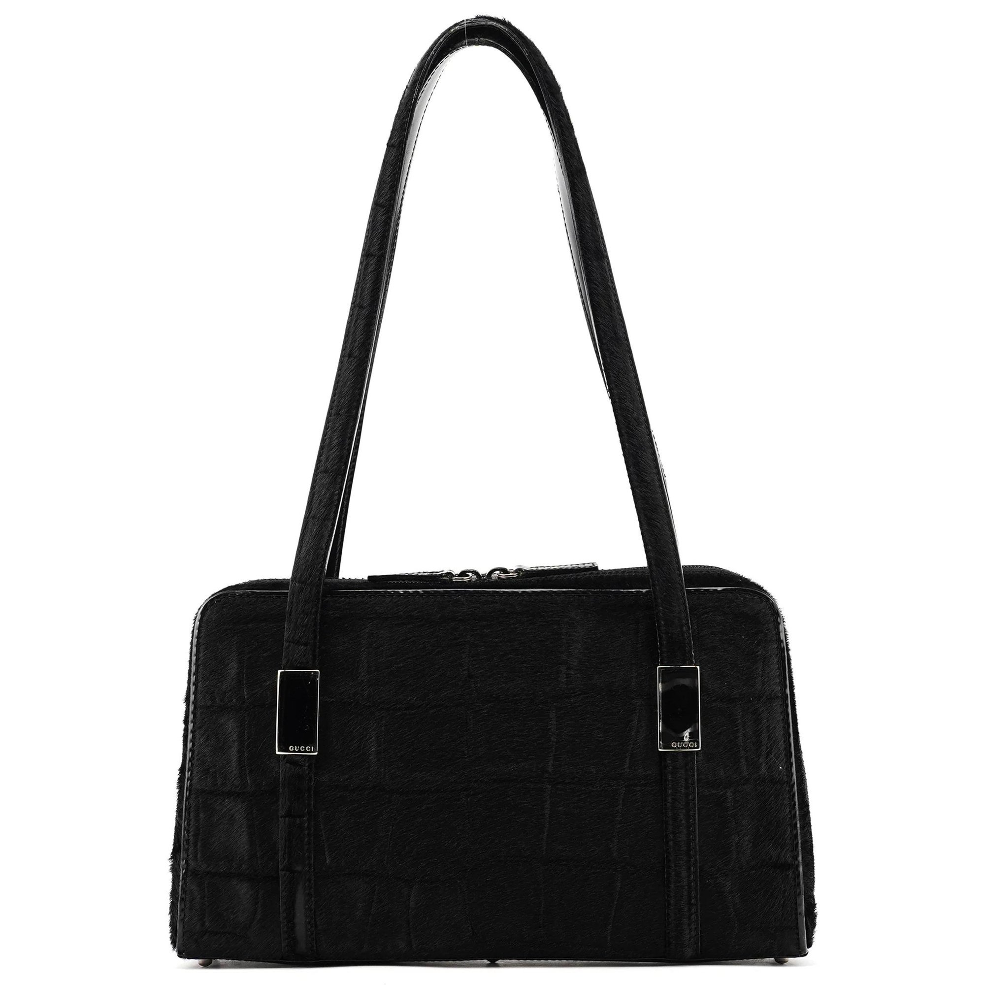Jackie pony-style calfskin tote