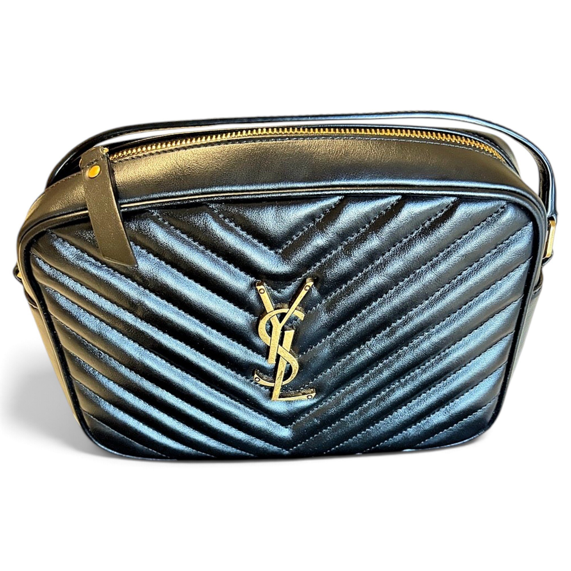 Saint Laurent Camera Lou leather crossbody bag