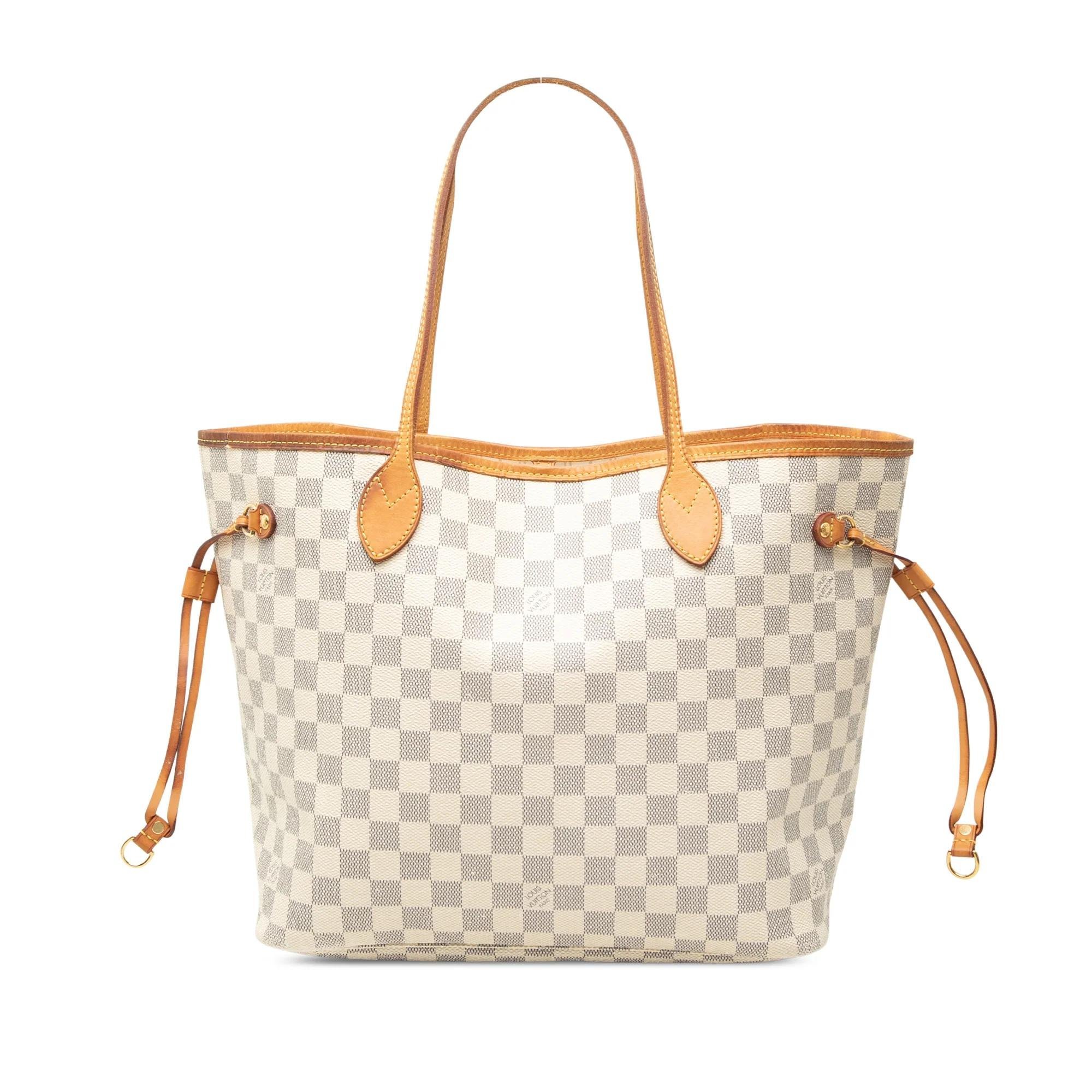 Neverfull leather tote