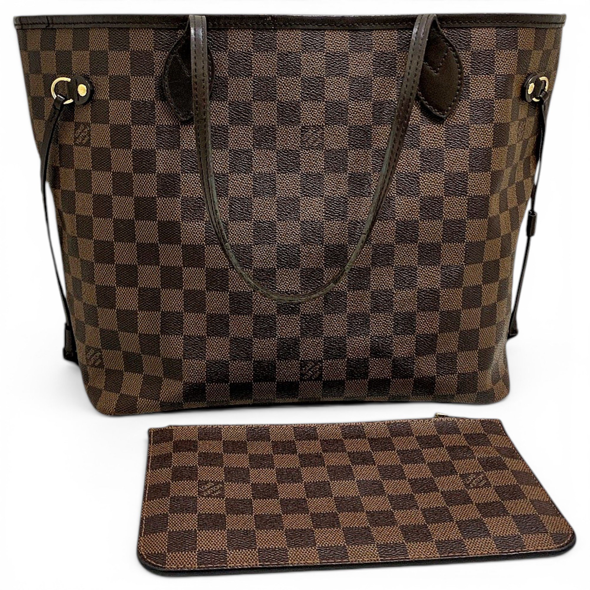 Neverfull leather handbag